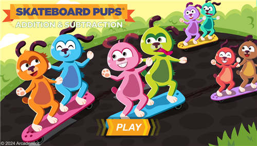 Skateboard Pups Subtraction